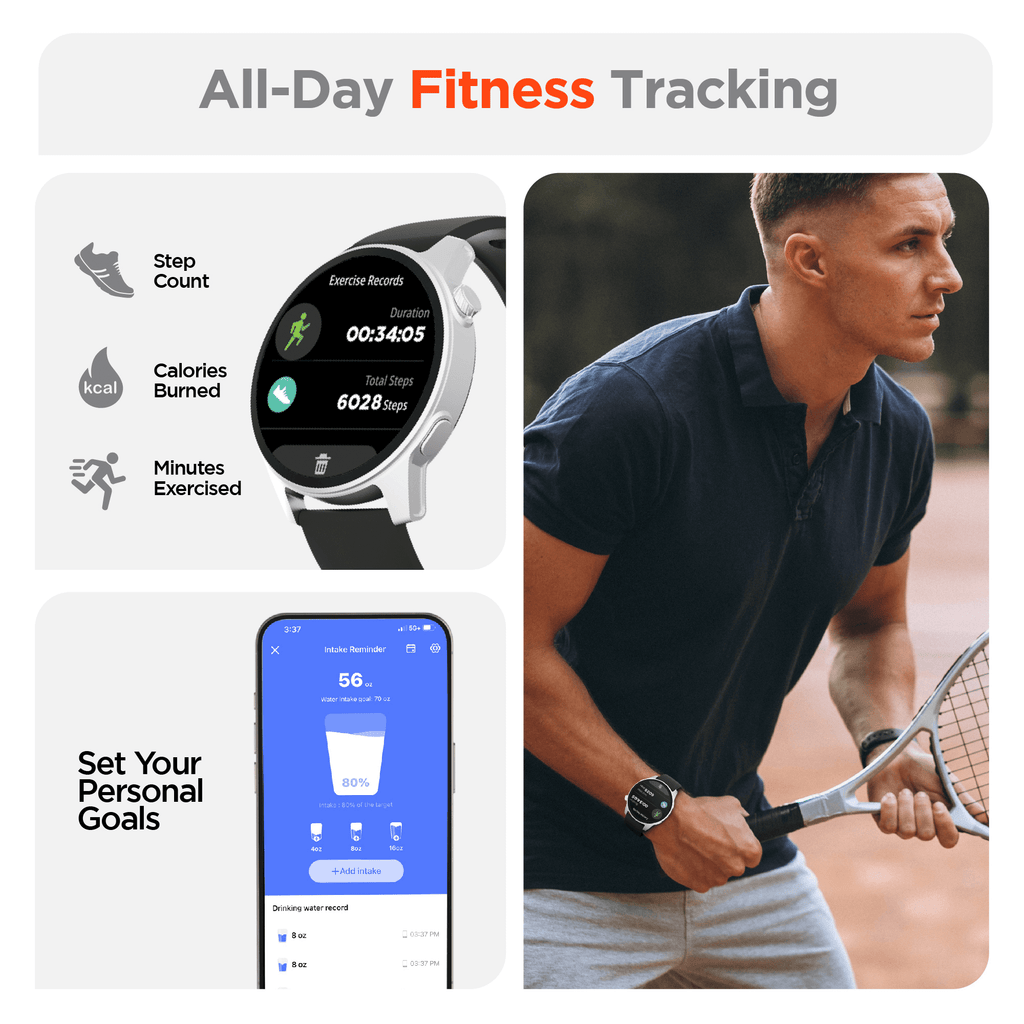 HyperGear SmartWatch + Fitness Tracker - additional product photo