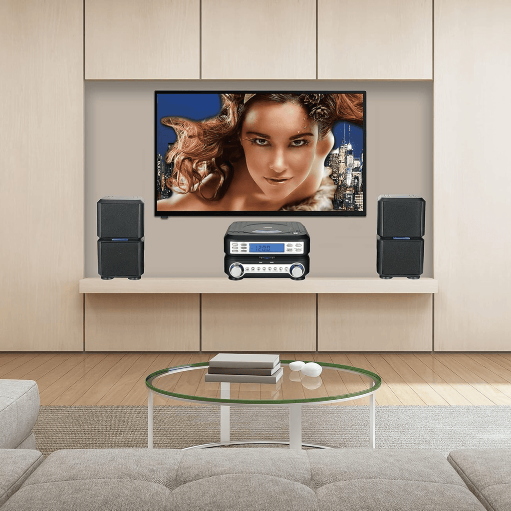 Naxa Digital CD Microsystem with AM/FM Radio - Refurbished