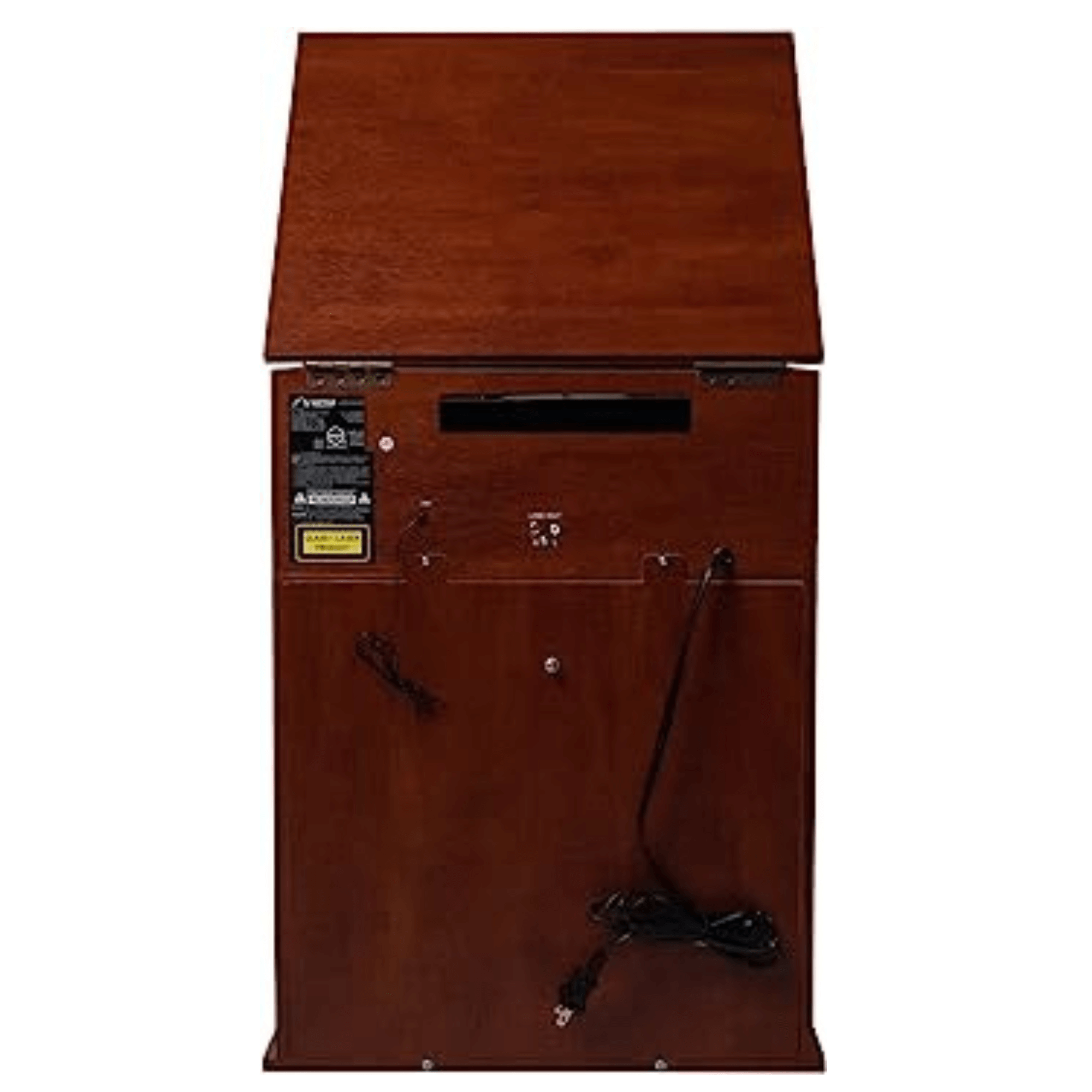 Victor Boyleston 7-in-1 3-Speed Turntable Music Center Mahogany - Refurbished