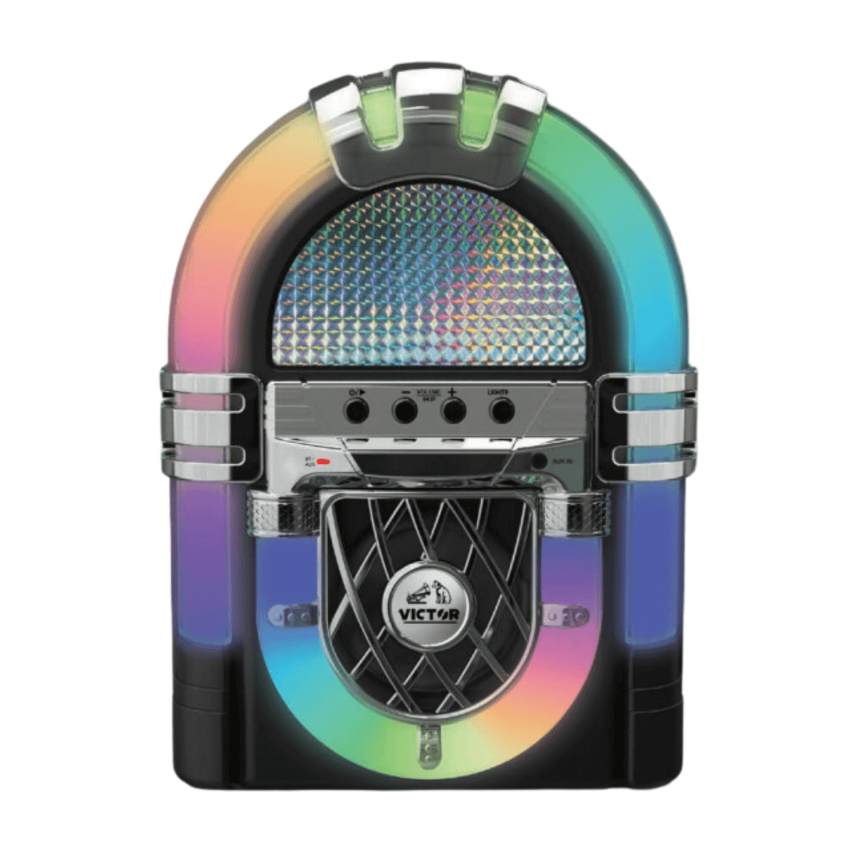 Victor BLVD Mini Bluetooth Jukebox with Multicolor LED Lighting - additional product photo