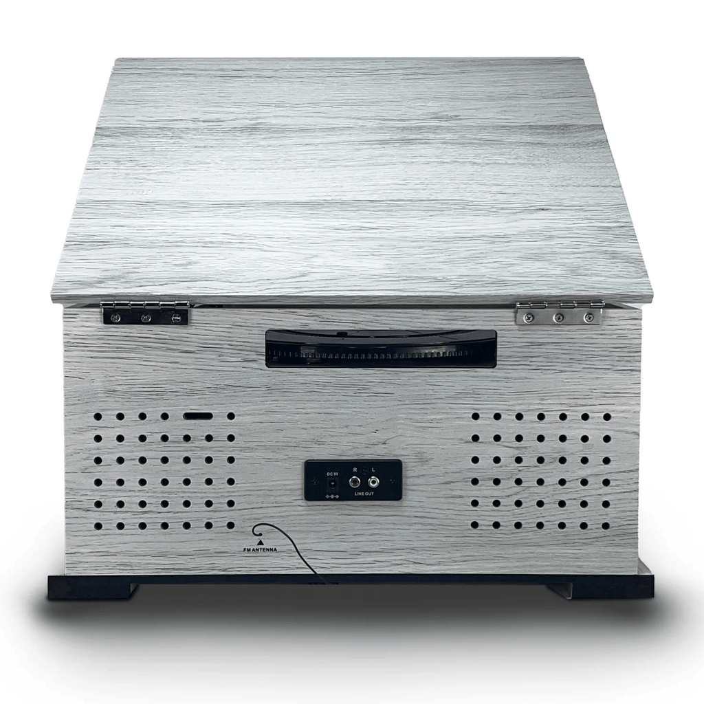 Victor Belmont 8-in-1 Wood Music Center White - Refurbished