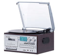 Victor Cosmopolitan 8-in-1 Turntable Music Center Espresso - Refurbished