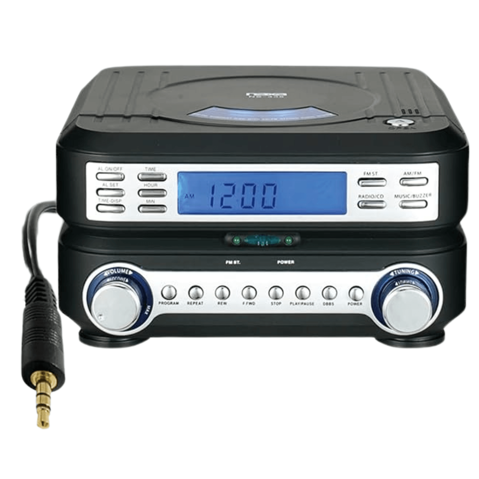 Naxa Digital CD Microsystem with AM/FM Radio - Refurbished