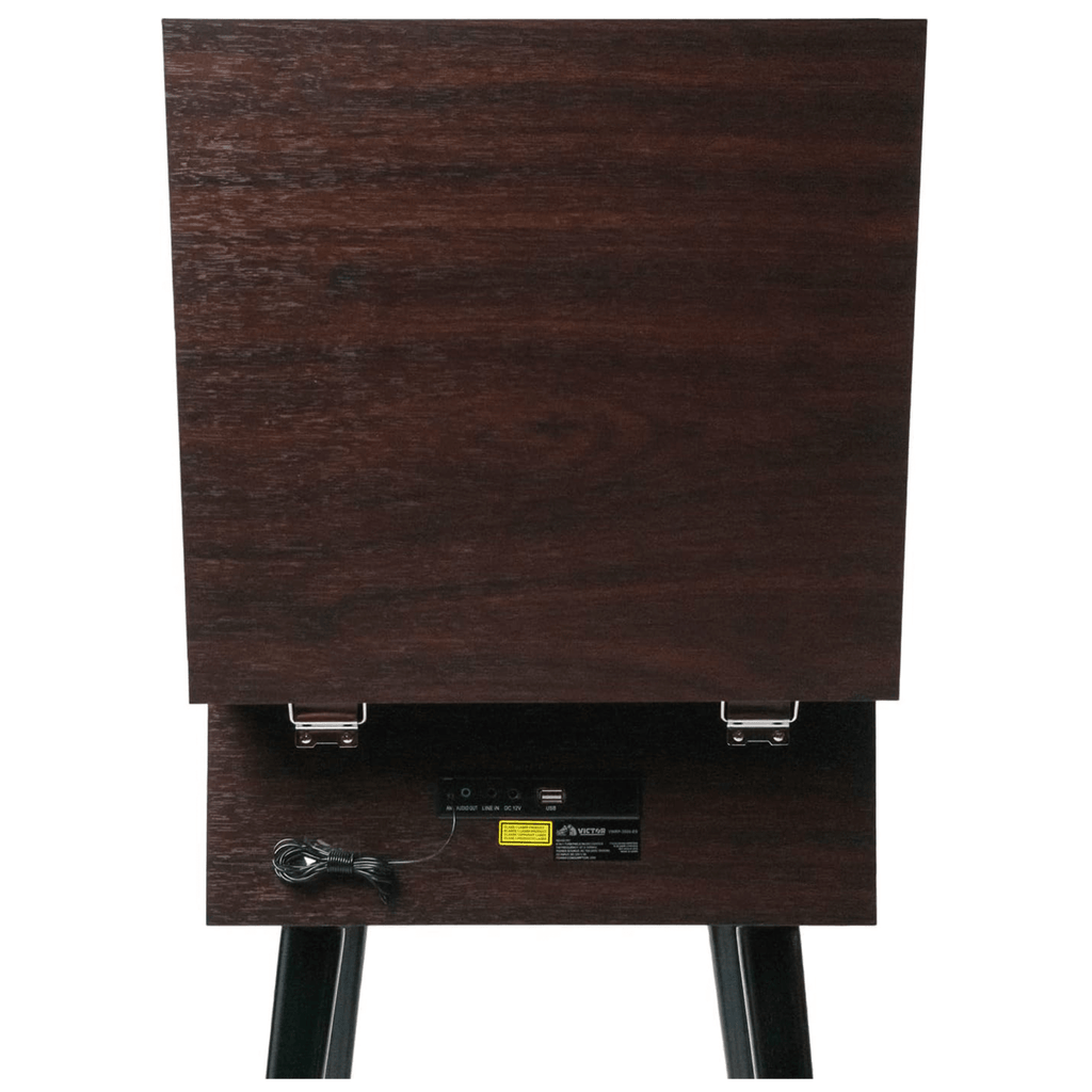 Victor Newbury 8-in-1 Music Center Espresso -  Refurbished
