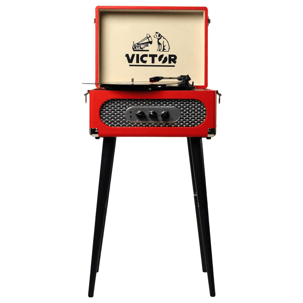 Victor Andover 5-in-1 Music Center Red - Refurbished