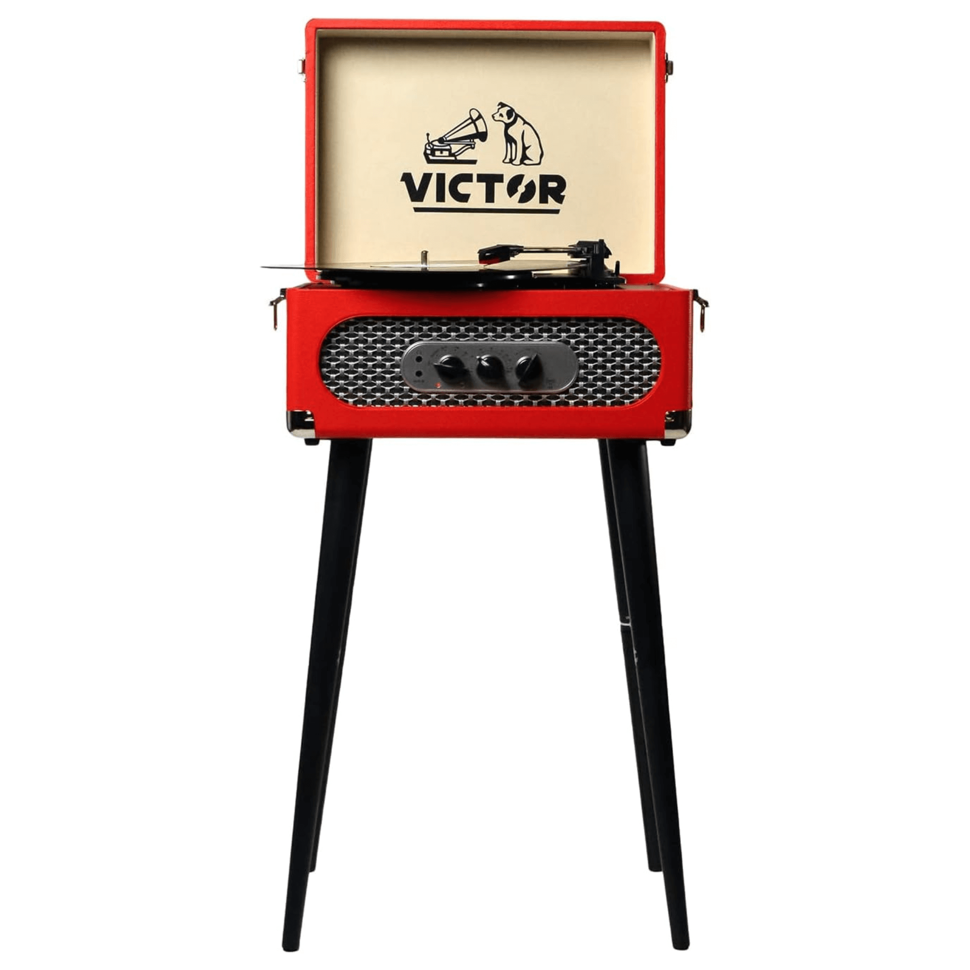 Victor Andover 5-in-1 Music Center Red - Refurbished