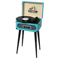 Victor Andover 5-in-1 Music Center Turquoise - Refurbished