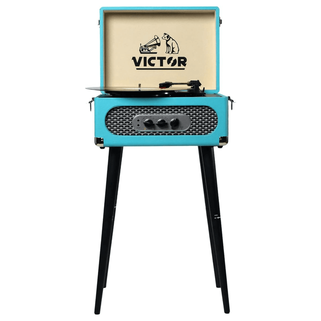 Victor Andover 5-in-1 Music Center Turquoise - Refurbished