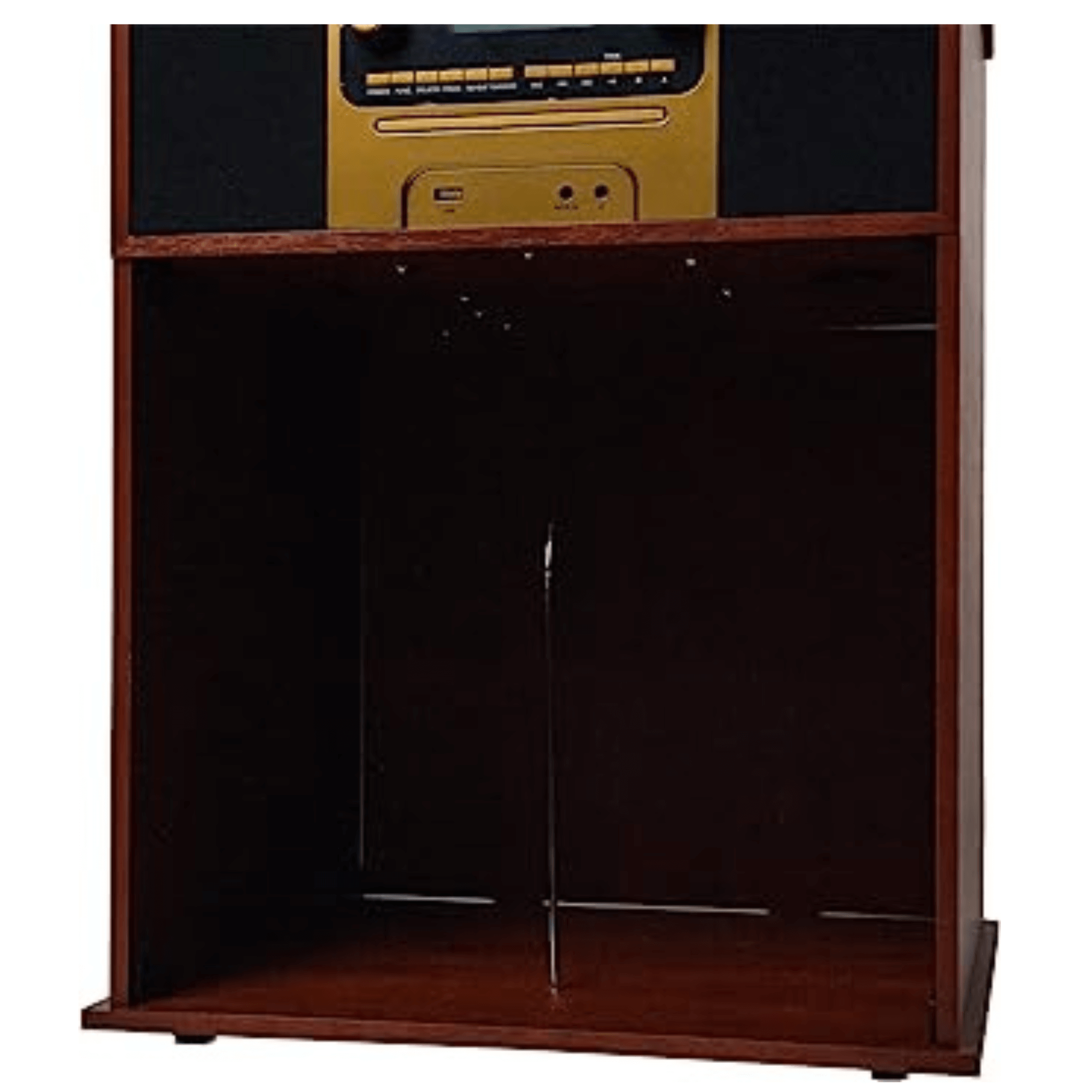 Victor Boyleston 7-in-1 3-Speed Turntable Music Center Mahogany - Refurbished