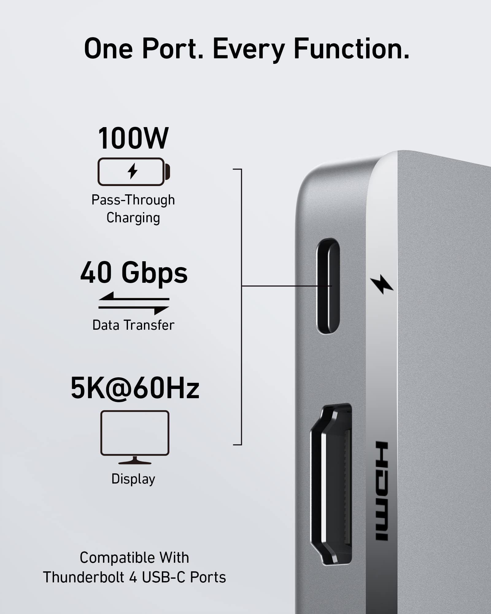 Anker 547 USB-C Hub (7-in-2, for MacBook)