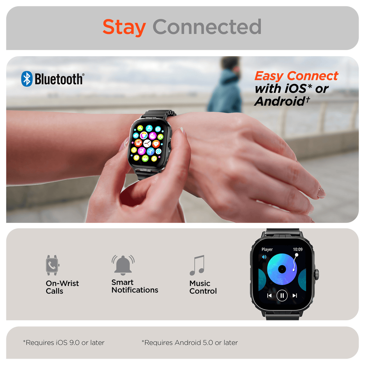 HyperGear FIT X2 Smartwatch and Fitness Tracker - additional product photo