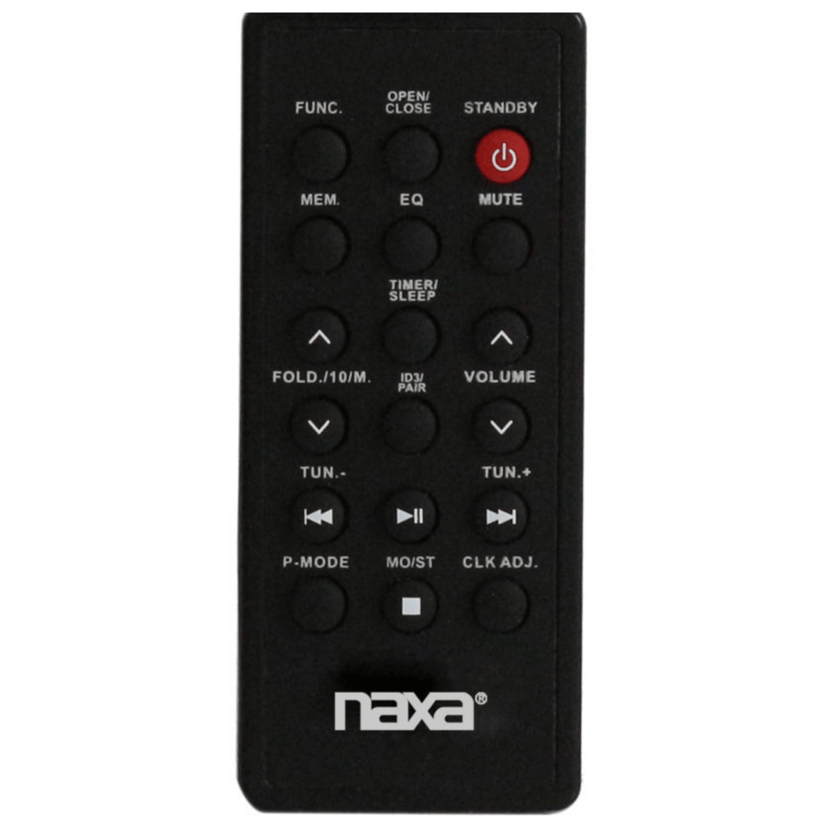 Naxa MP3/CD Bass Reflex Bluetooth Boombox - Refurbished - additional product photo