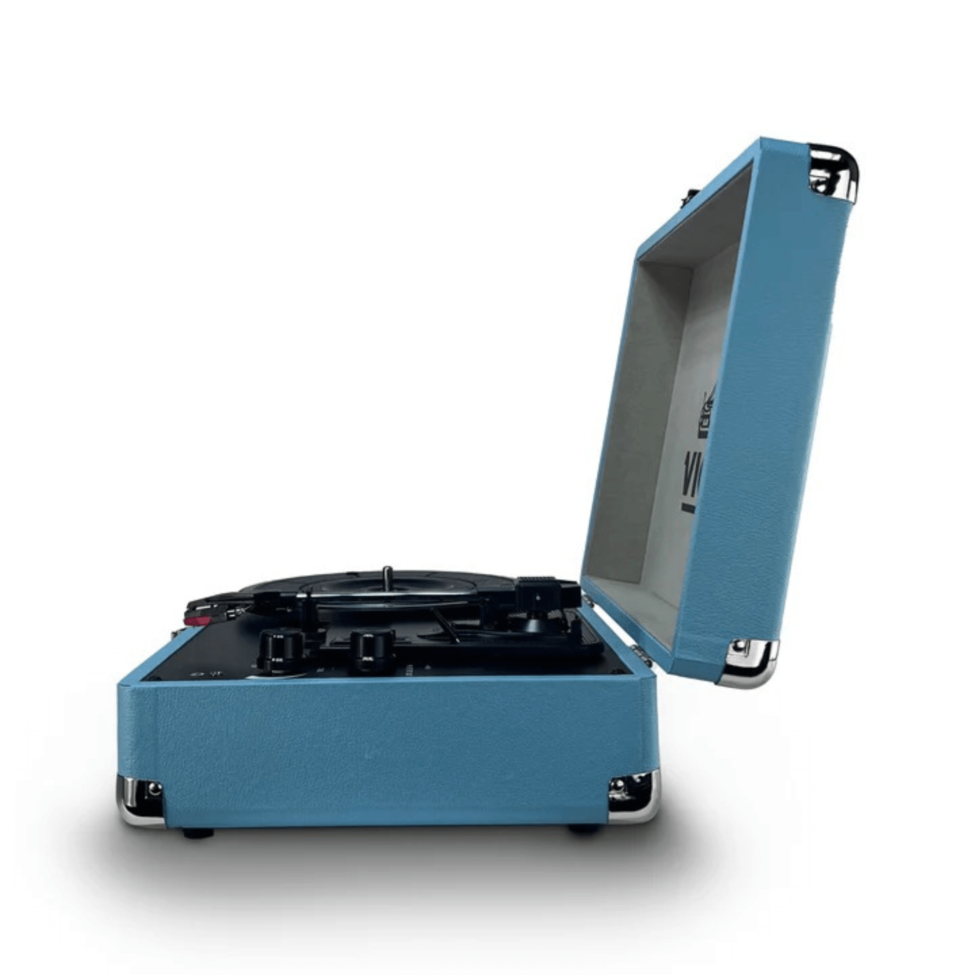 Victor Metro Plus Portable Dual BT Suitcase Turntable Turquoise - Refurbished