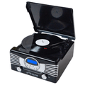 Victor Diner 7-in-1 Turntable Music Center Black - Refurbished