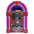 Victor Broadway II Desktop LED CD Jukebox Mahogany - Refurbished