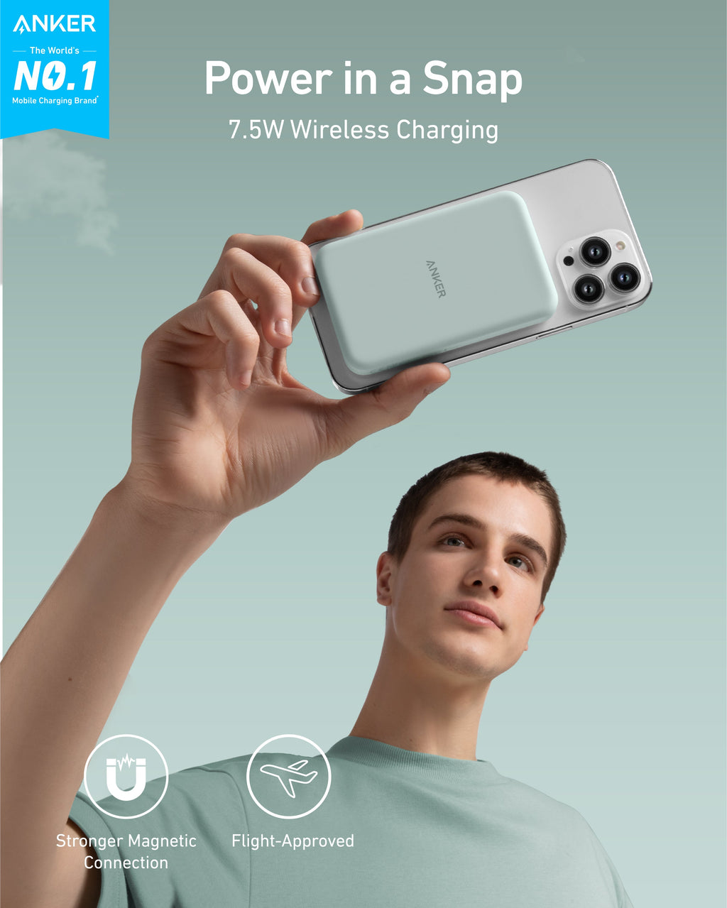 Anker 621 Magnetic Battery (MagGo)