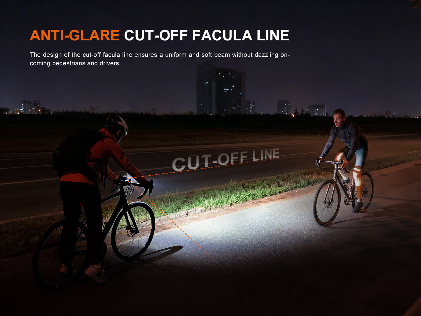 Fenix BC28R Smart Head & Tail Bike Light Combo