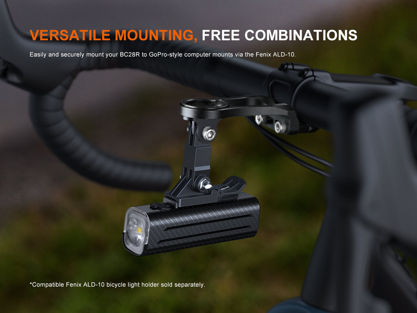 Fenix BC28R Smart Head & Tail Bike Light Combo