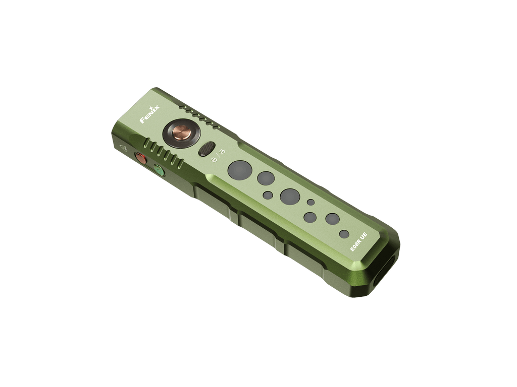 Fenix E08R UE Multi-Light EDC Flashlight With Red Light & Green Laser
