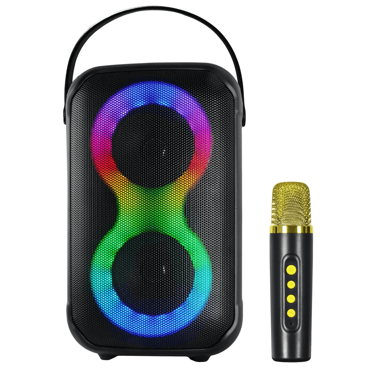 IQ Sound Karaoke Kraze 2x 4-Inch Portable Bluetooth Speaker - additional product photo