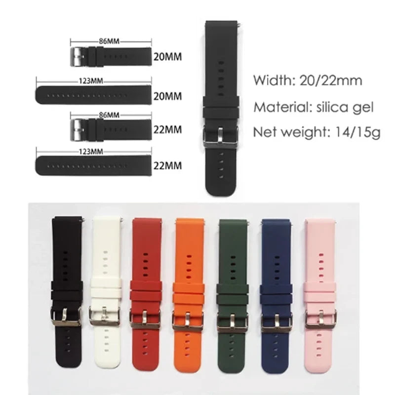 OnePlus Smartwatch Bands Silicone Watch Strap Replacement Bracelet