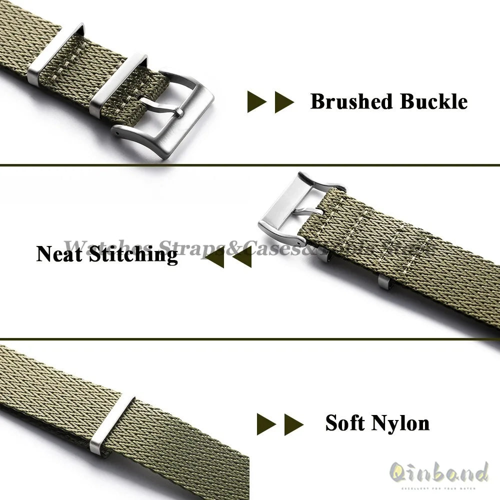 Polar Nylon Watch Bands for Smartwatch - Unisex Comfort Strap
