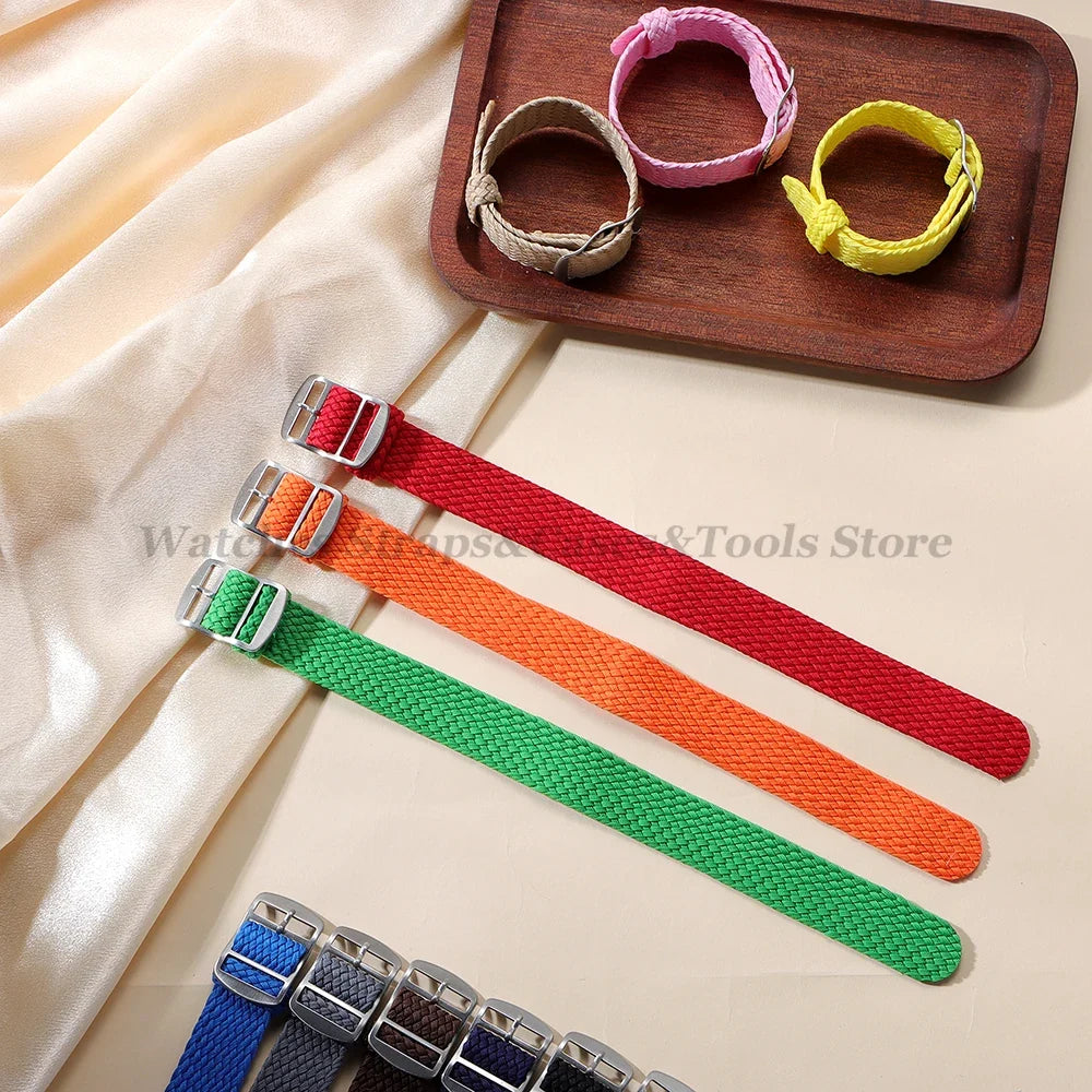 OnePlus Watch Bands Nylon Woven Canvas Replacement Sport Bracelet Strap