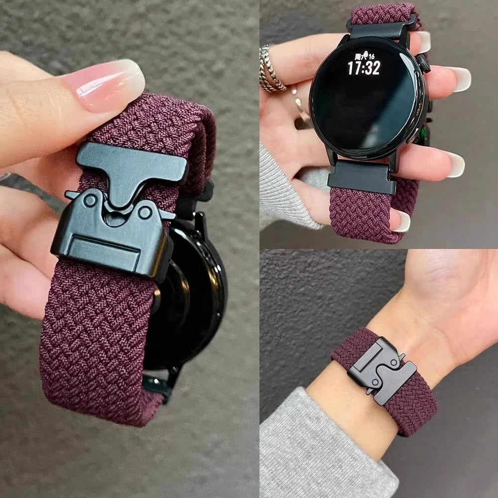 COROS Nylon Braided Watch Bands Replacement Unisex Strap