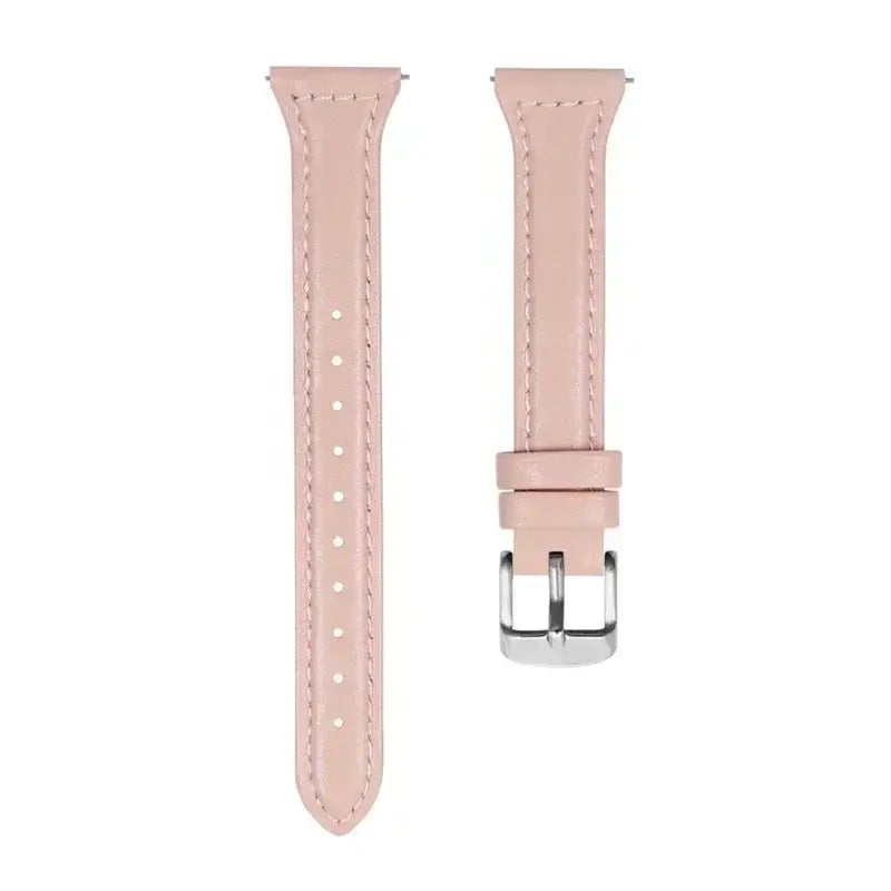 Amazfit Slim Leather Watch Band – Fits Amazfit GTR/GTS/T-Rex/Bip Series (20/22mm)