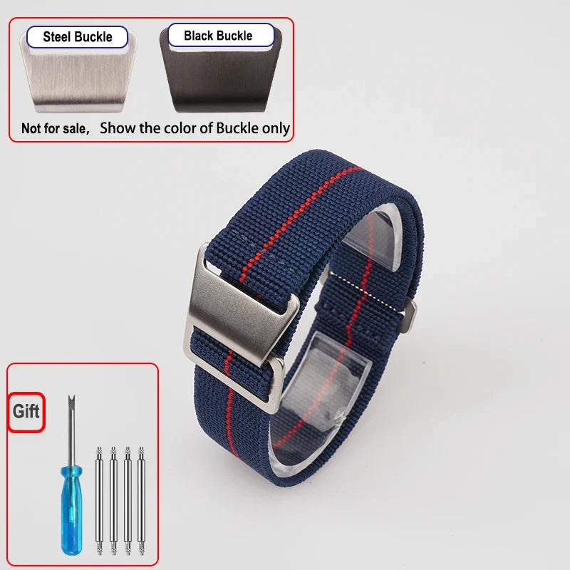 OnePlus Smartwatch Bands Nylon Elastic Parachute Fabric Watch Strap