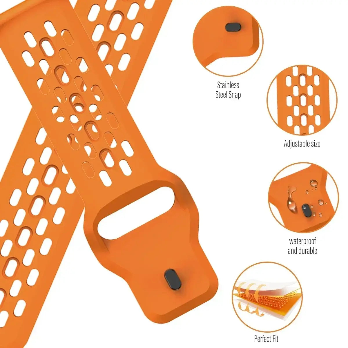 Amazfit Watch Bands Silicone Strap Replacement Compatible