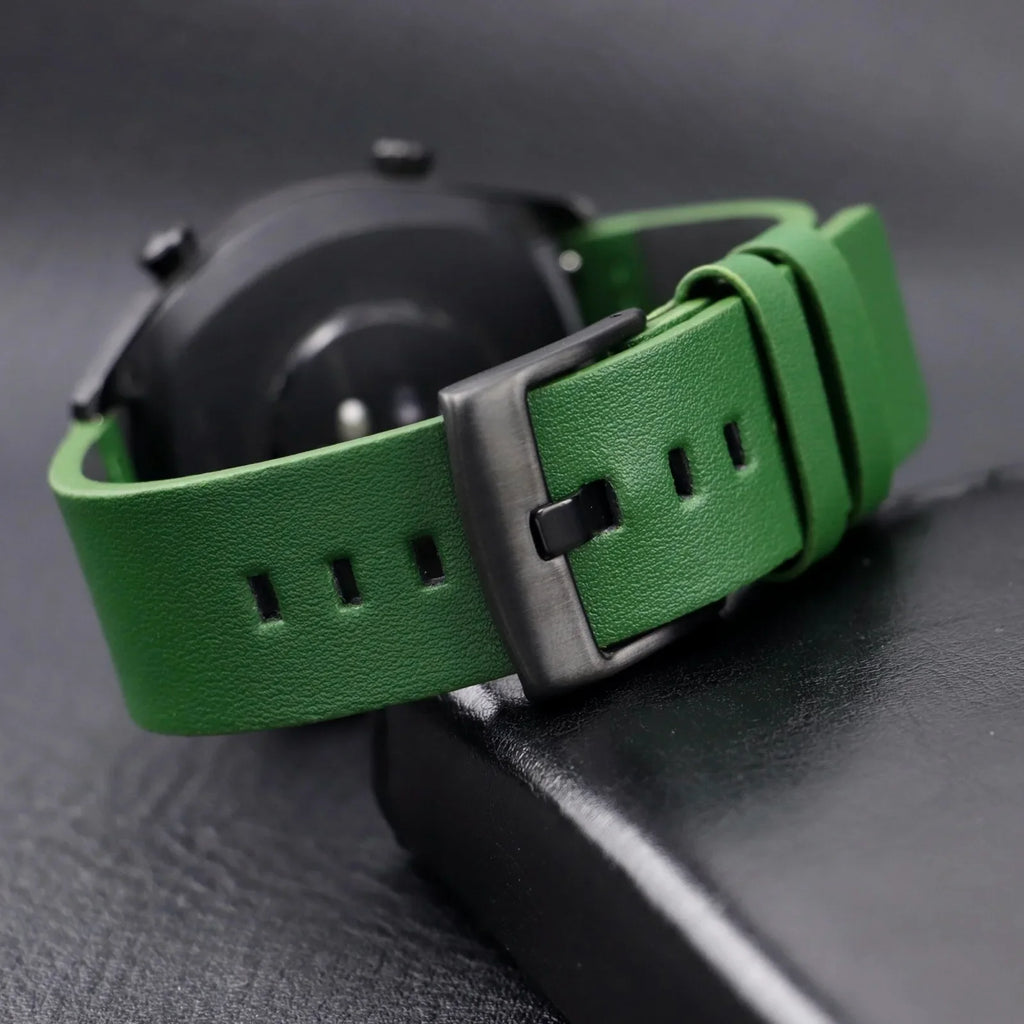 Motorola Moto Watch Bands - Quick Release Leather Smartwatch Straps