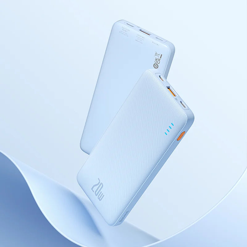 Baseus Airpow 20W Power Bank 20000mAh Fast Charge Powerbank for iPhone 17/16/15/14/13/12 Xiaomi batterie externe