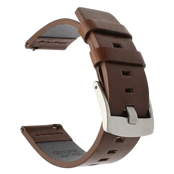 OnePlus Smartwatch Bands Leather Strap for Men Women Quick Release