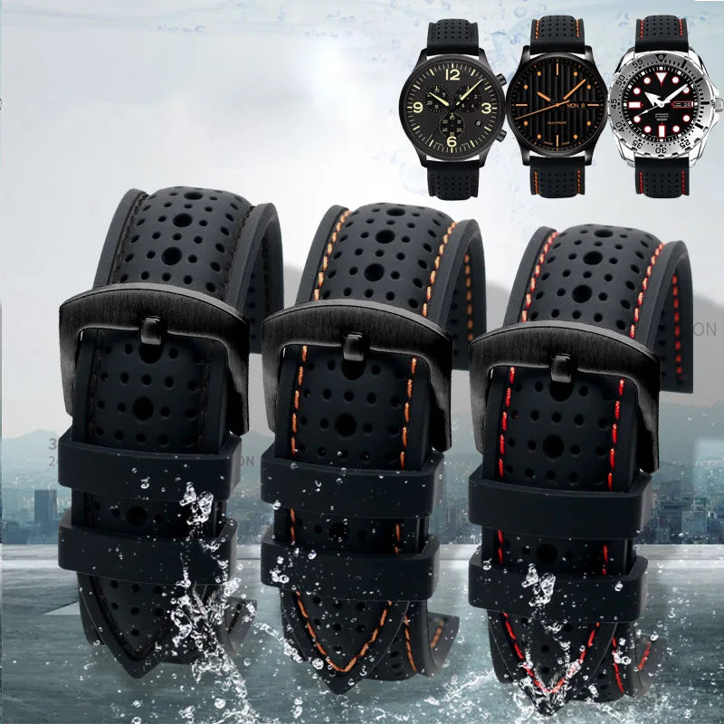 OnePlus Smartwatch Bands Soft Silicone Waterproof Sports Watch Strap