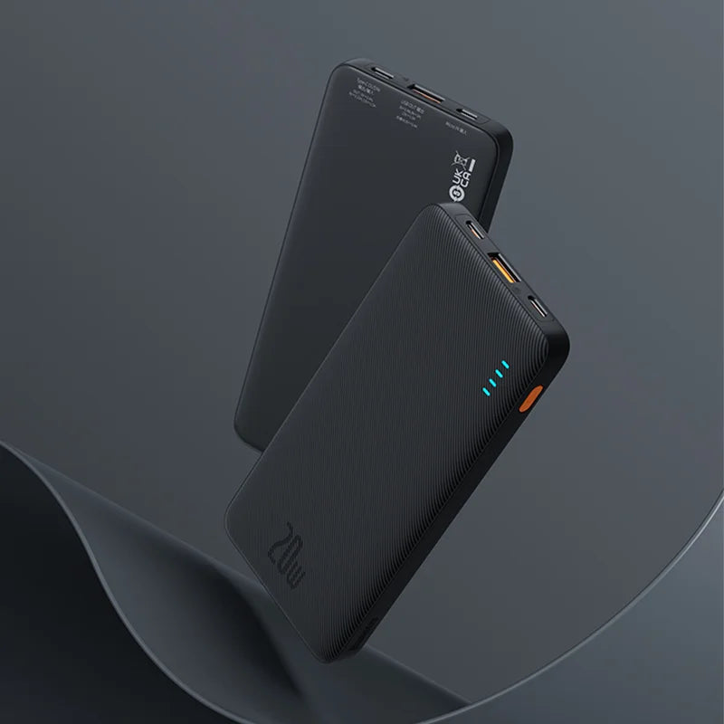 Baseus Airpow 20W Power Bank 20000mAh Fast Charge Powerbank for iPhone 17/16/15/14/13/12 Xiaomi batterie externe
