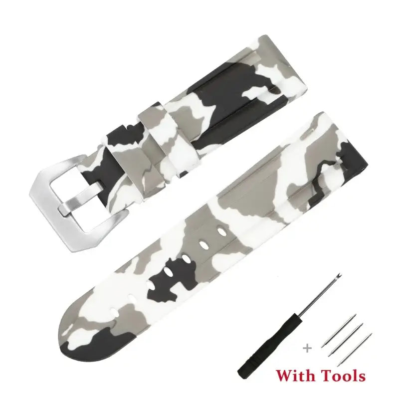 Amazfit Silicone Sport Watch Band + Tool – Fits Amazfit GTR/GTS/T-Rex/Bip Series (20/22mm)