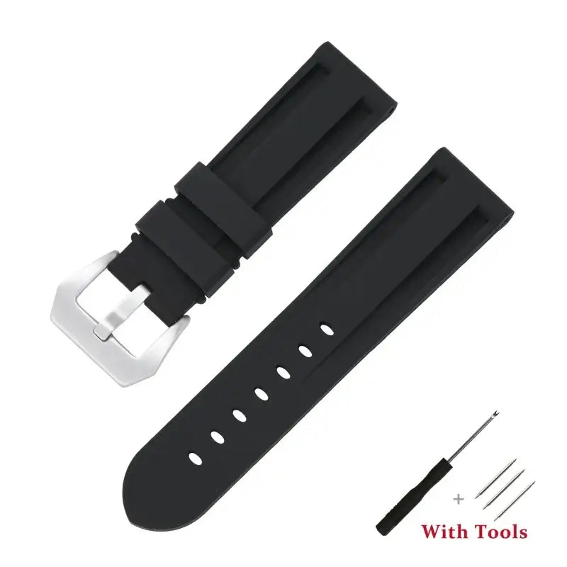 Amazfit Silicone Sport Watch Band + Tool – Fits Amazfit GTR/GTS/T-Rex/Bip Series (20/22mm)