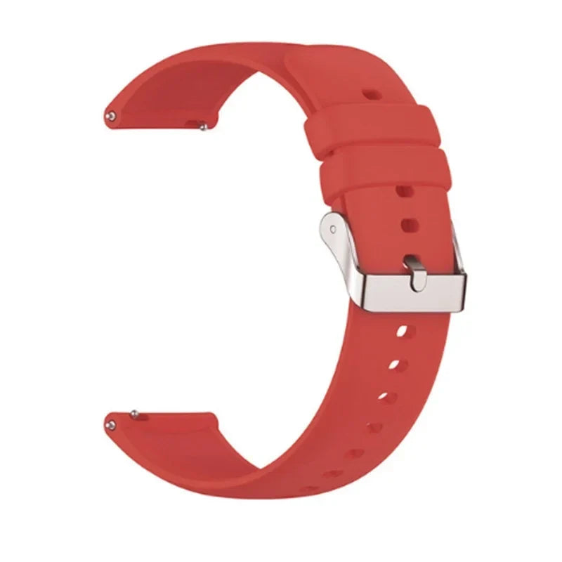 Motorola Moto Watch Bands Silicone Replacement Strap with Metal Buckle