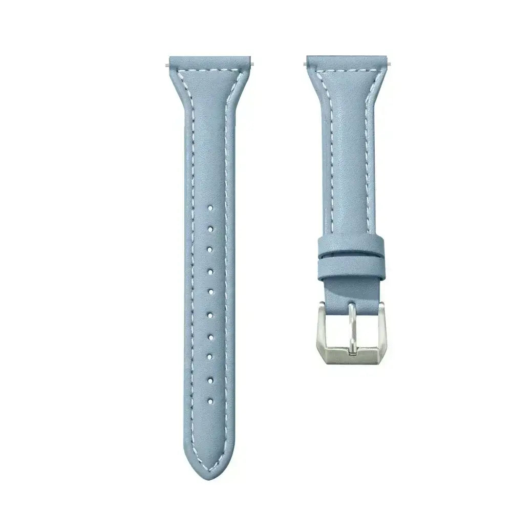Amazfit Slim Leather Watch Band – Fits Amazfit GTR/GTS/T-Rex/Bip Series (20/22mm)