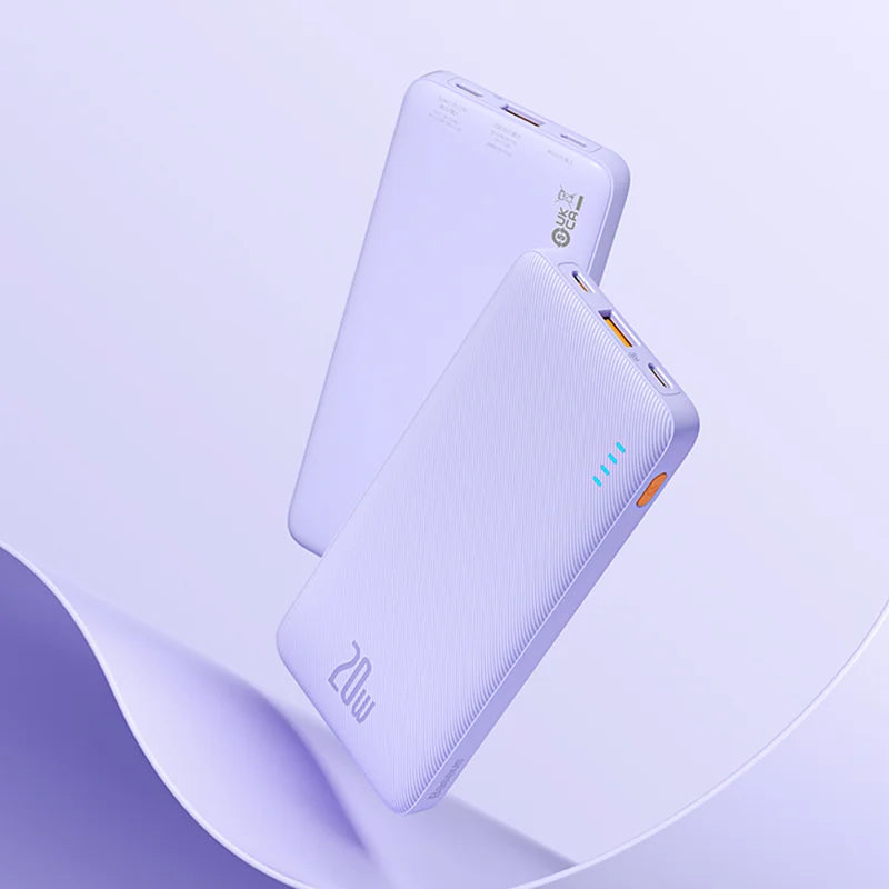 Baseus Airpow 20W Power Bank 20000mAh Fast Charge Powerbank for iPhone 17/16/15/14/13/12 Xiaomi batterie externe