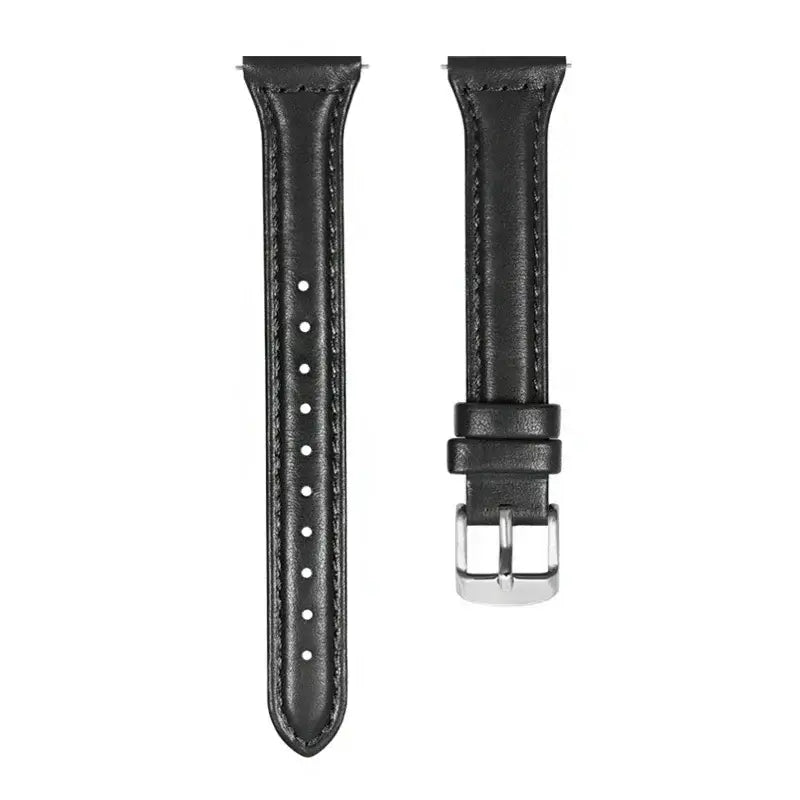 Amazfit Slim Leather Watch Band – Fits Amazfit GTR/GTS/T-Rex/Bip Series (20/22mm)