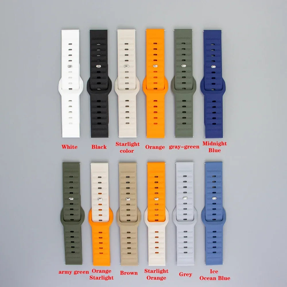 OnePlus Smartwatch Bands Silicone Sport Strap Bracelet Replacement