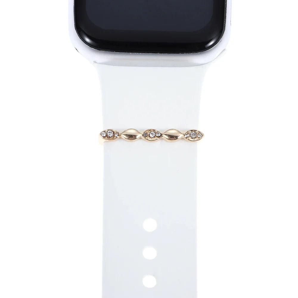 Decorative Metal Charms For Apple Watch Bands