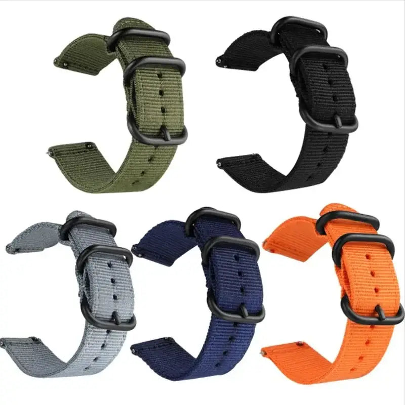 Amazfit Nylon Watch Bands - Sport Strap, Durable Fabric Band, Universal Fit