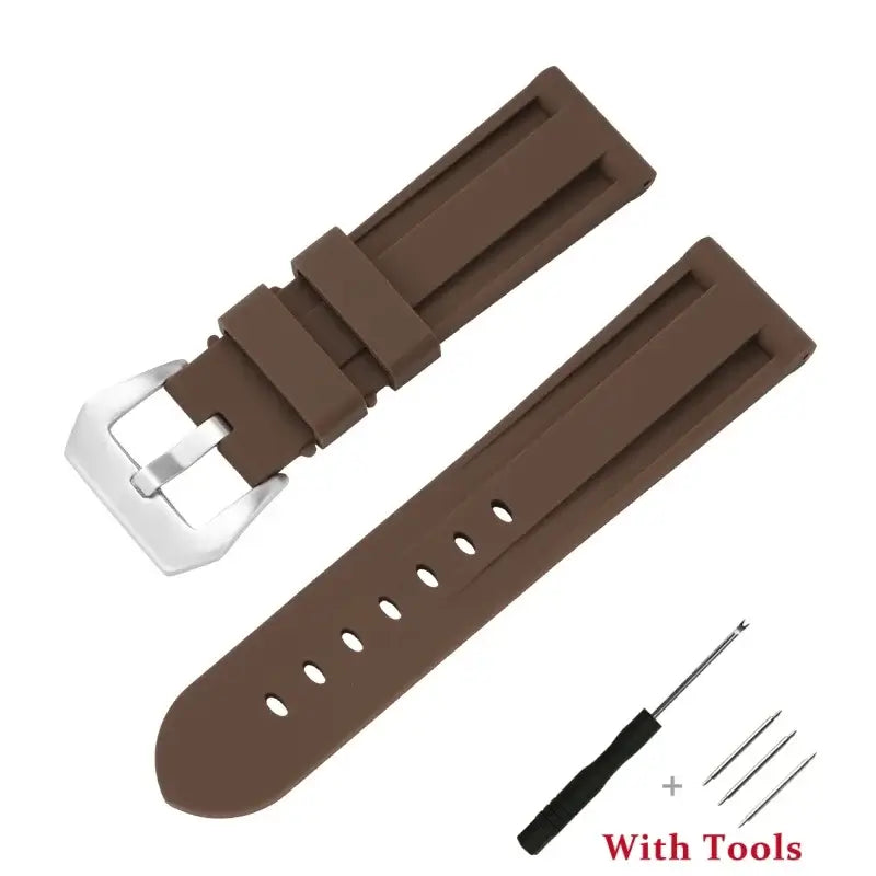 Amazfit Silicone Sport Watch Band + Tool – Fits Amazfit GTR/GTS/T-Rex/Bip Series (20/22mm)