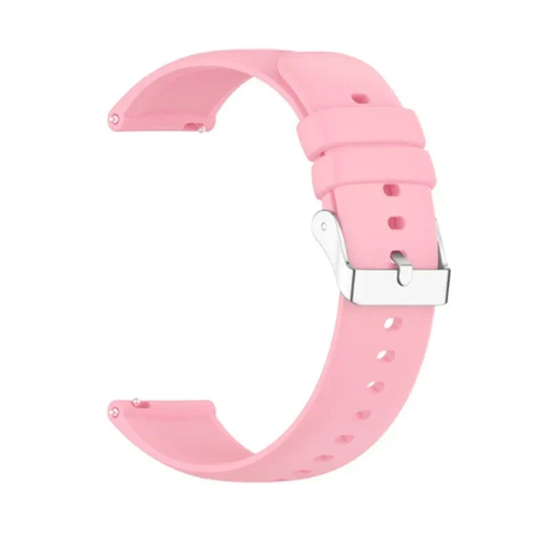 Motorola Moto Watch Bands Silicone Replacement Strap with Metal Buckle