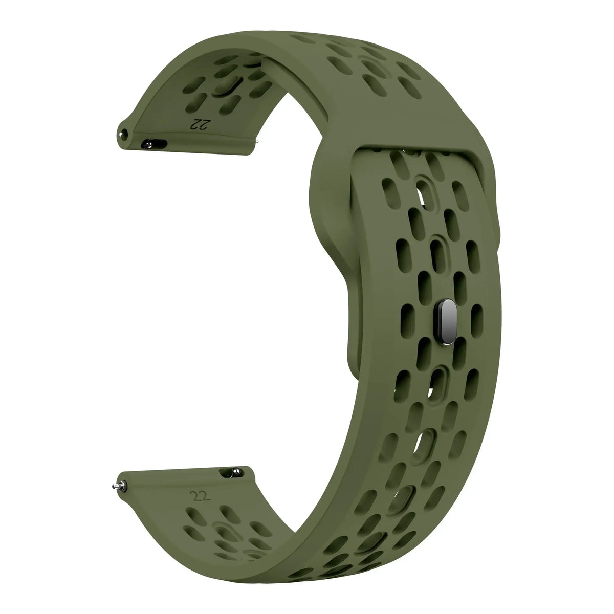 Amazfit Silicone Watch Band – Fits Amazfit GTR/GTS/T-Rex/Bip Series (20/22mm)