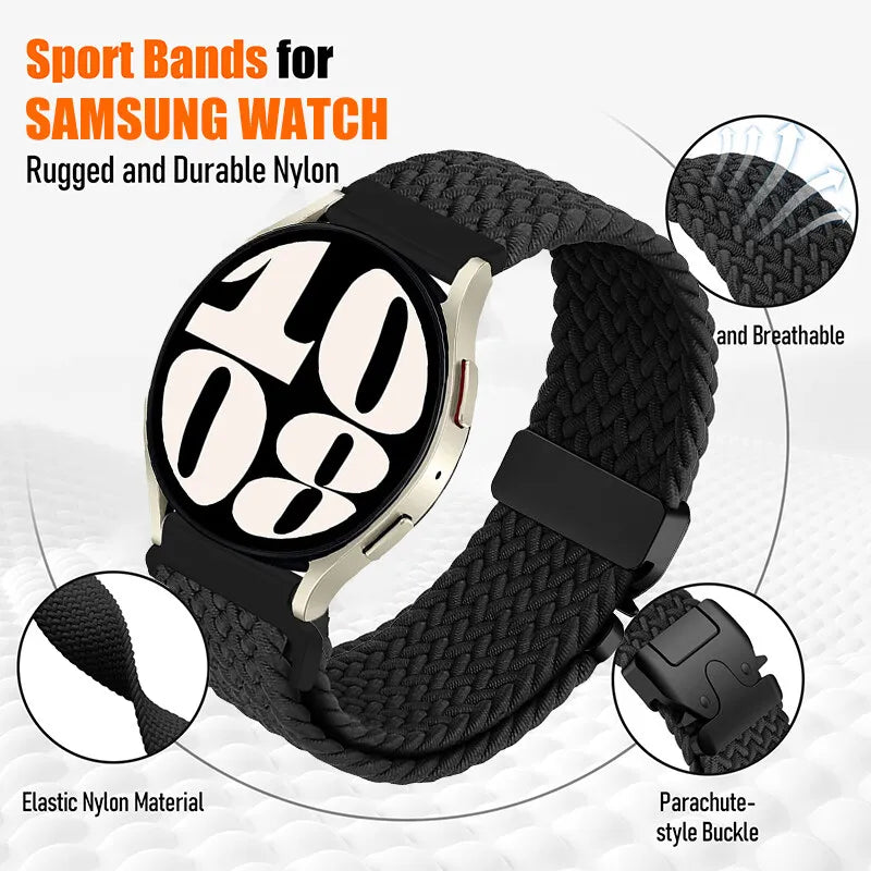 COROS Nylon Braided Watch Bands Replacement Unisex Strap