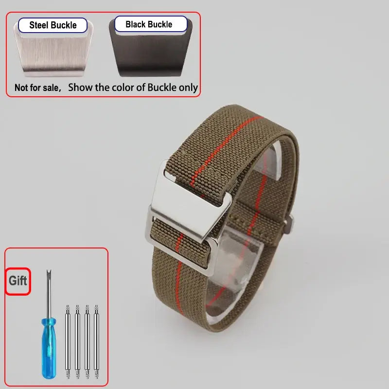 Amazfit Nylon Elastic Watch Band (One Size) – Fits Amazfit GTR/GTS/T-Rex/Bip Series (20/22mm)
